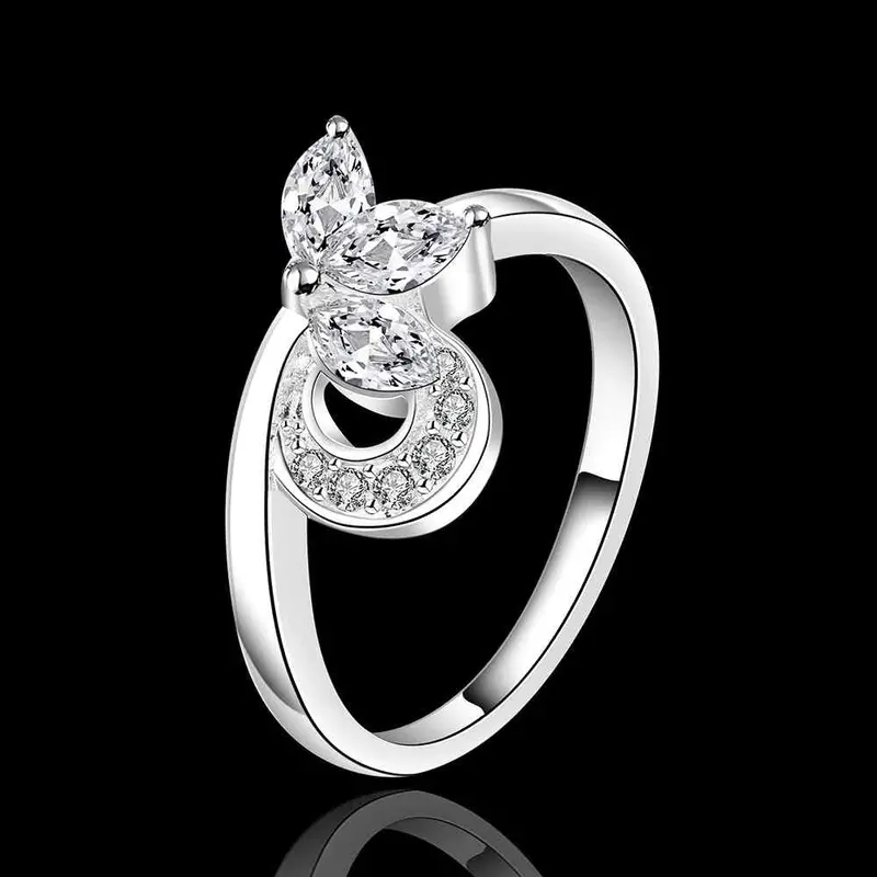 Silver Plated Ring Jewelrythat A Bow Ring 498 2