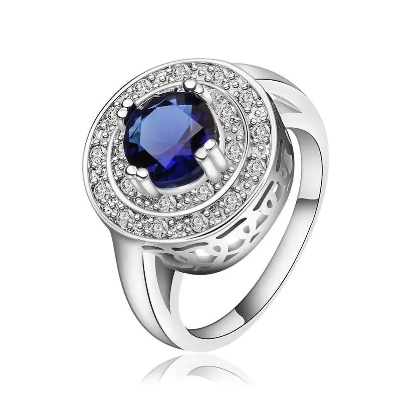 Silver Plated Wedding Rings Sun Stone Sa Anel Masculino Horloge11 1