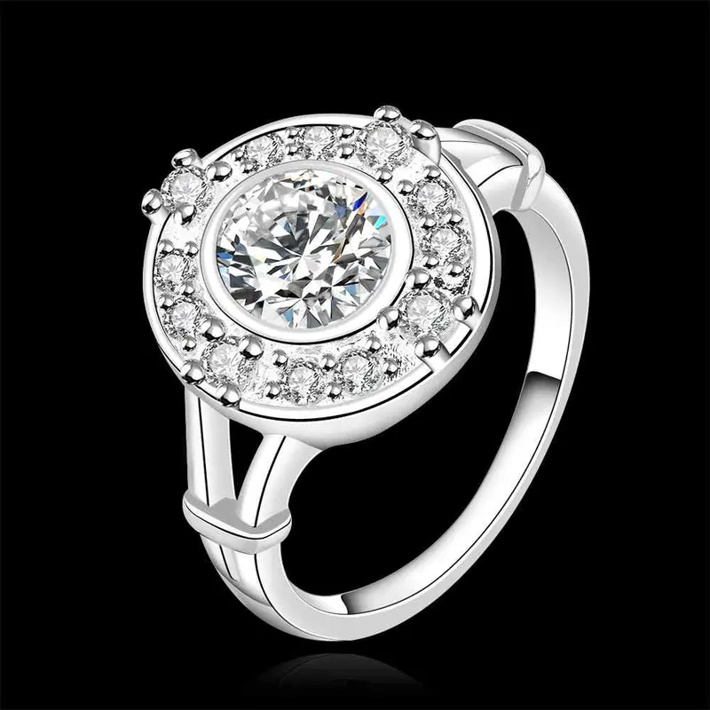 Silver Plated Wedding Rings Sun Stone Sa Anel Masculino Horloge11 8