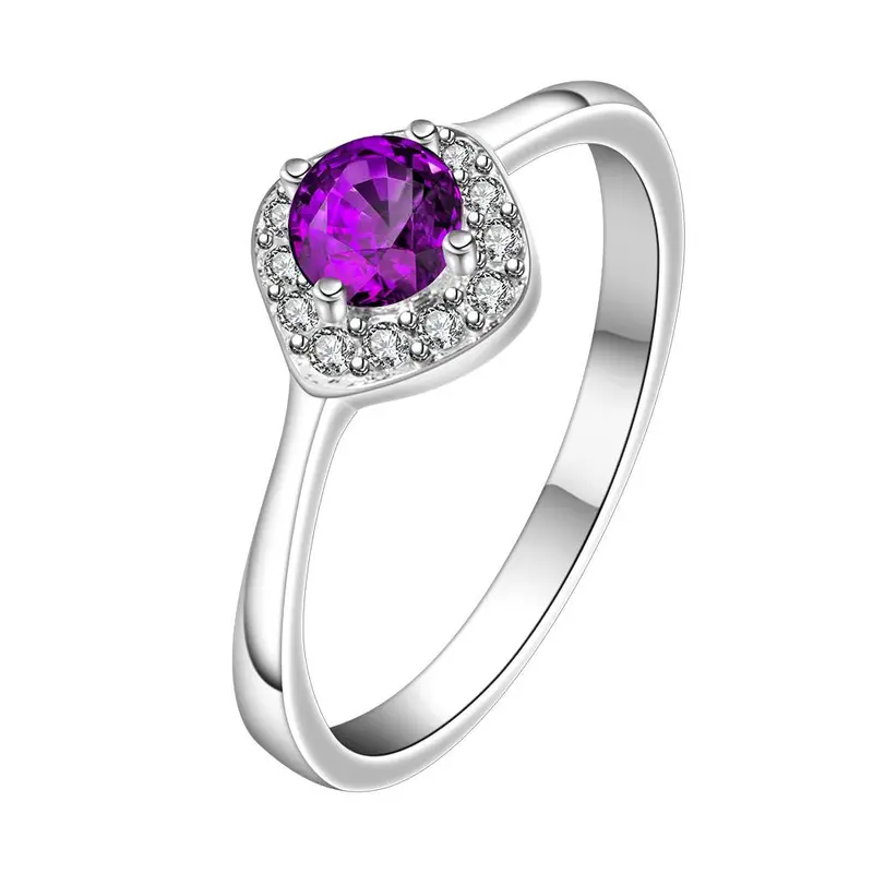 Silver Rings Austria Crystal Aneis Jewelry  2 1