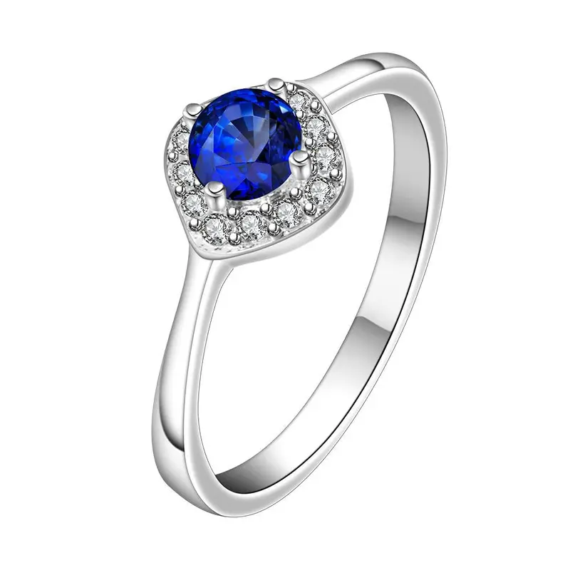 Silver Rings Austria Crystal Aneis Jewelry 2 2