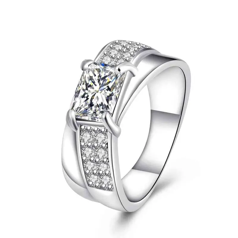 Silver Rings Ben`S Size Anel De Ouro Wedding Jewelry 79 10