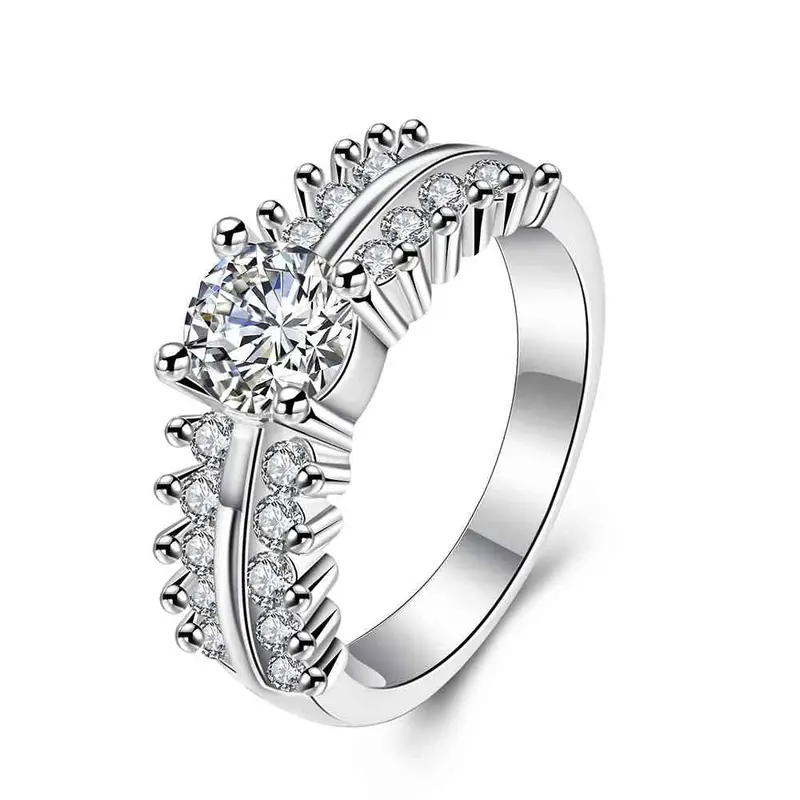 Silver Rings Ben`S Size Anel De Ouro Wedding Jewelry 79 13