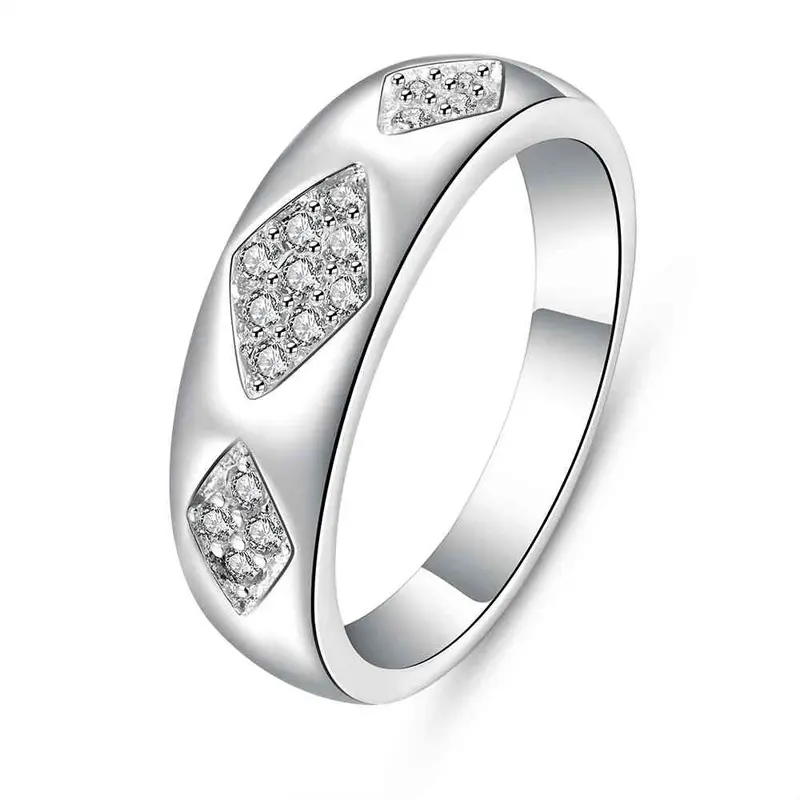 Silver Rings Ben`S Size Anel De Ouro Wedding Jewelry 79 14