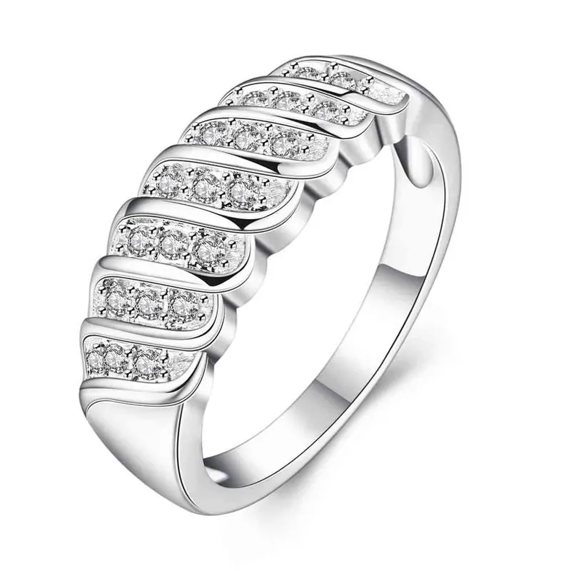 Silver Rings Ben`S Size Anel De Ouro Wedding Jewelry 79 15