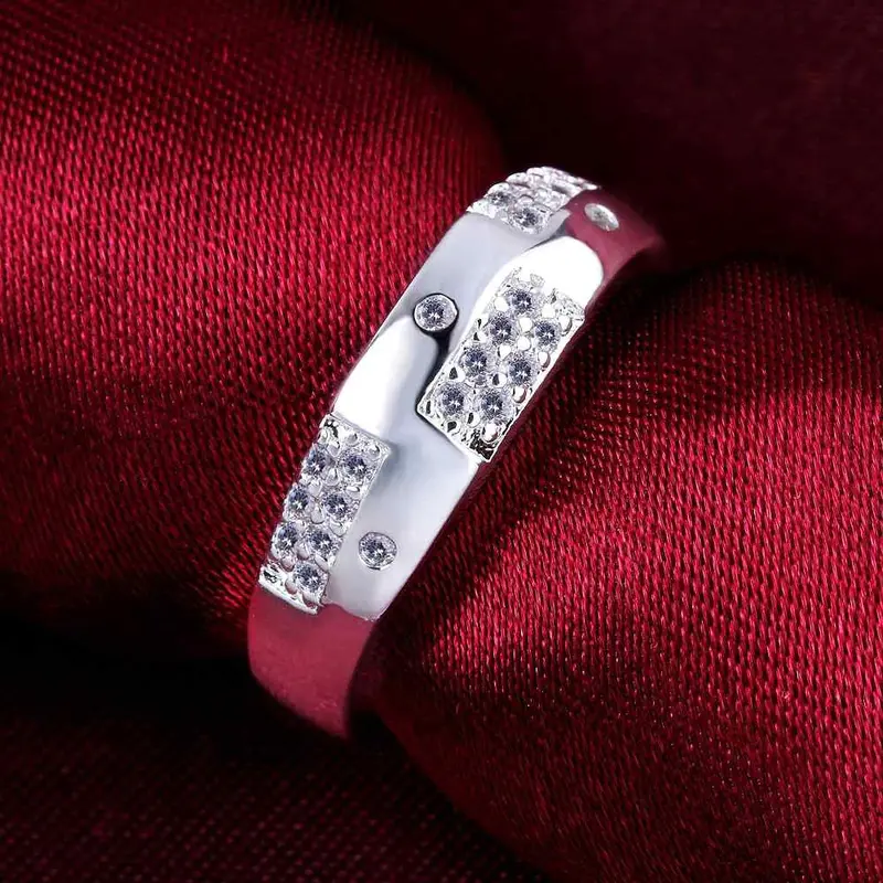 Silver Rings Ben`S Size Anel De Ouro Wedding Jewelry 79 21