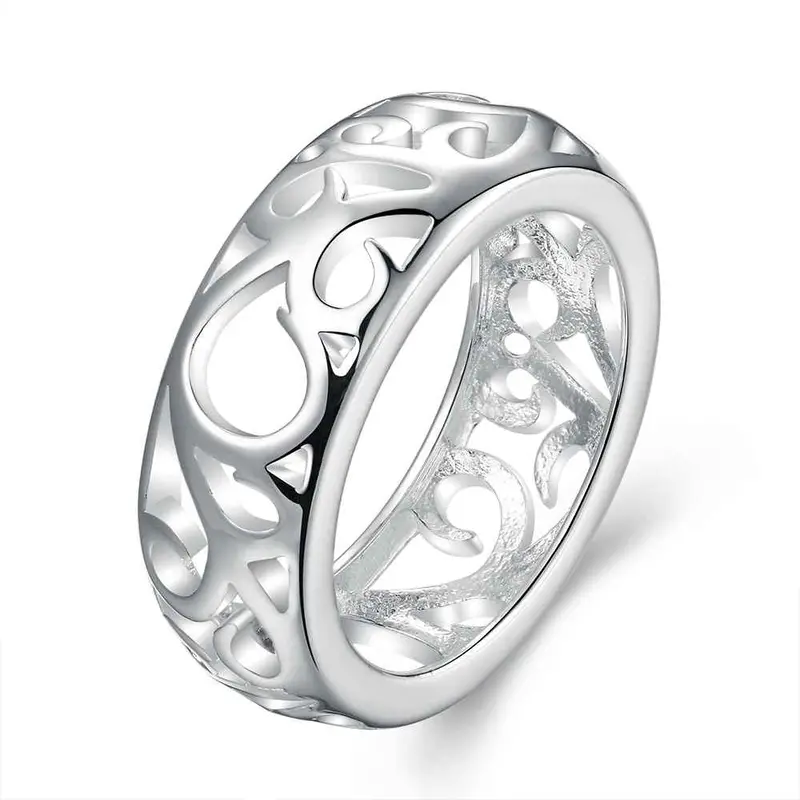 Silver Rings Ben`S Size Anel De Ouro Wedding Jewelry 79 9