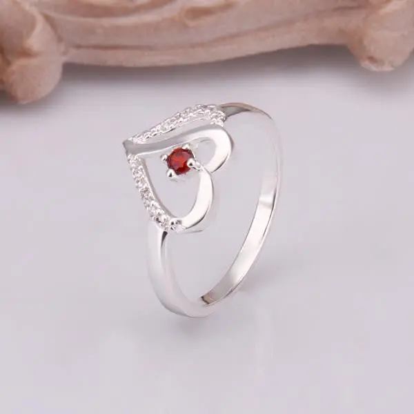 Silver Rings For Men Heart Anillos Bear 66 1
