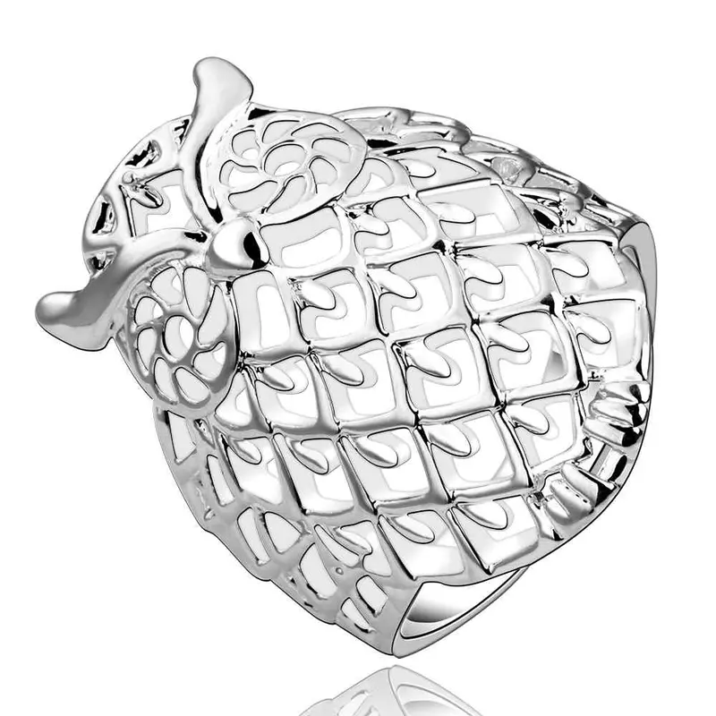 Silver Rings For Men Web On Your Finmger Anillos Bear Bijoux Women 38 2