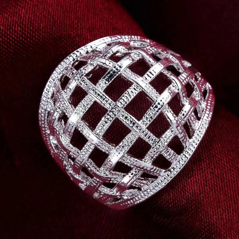 Silver Rings For Men Web On Your Finmger Anillos Bear Bijoux Women 38 6