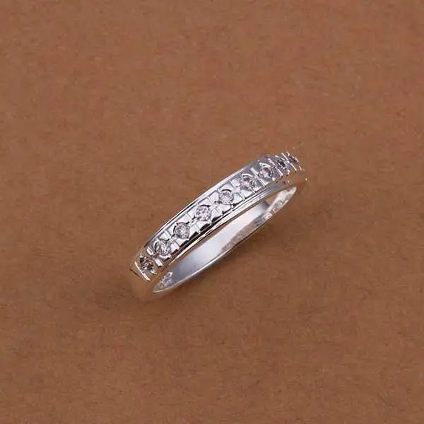Silver Ringsilver Plated Jewelry Ringinlaid Stone Rings Nickle Free 239 1