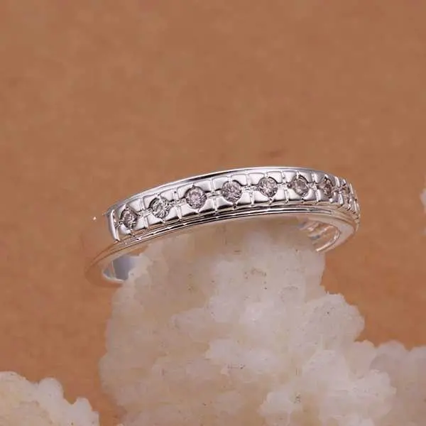 Silver Ringsilver Plated Jewelry Ringinlaid Stone Rings Nickle Free 239 2