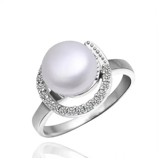 Silver Wedding Ring Beads Care Bague Margarida349 1