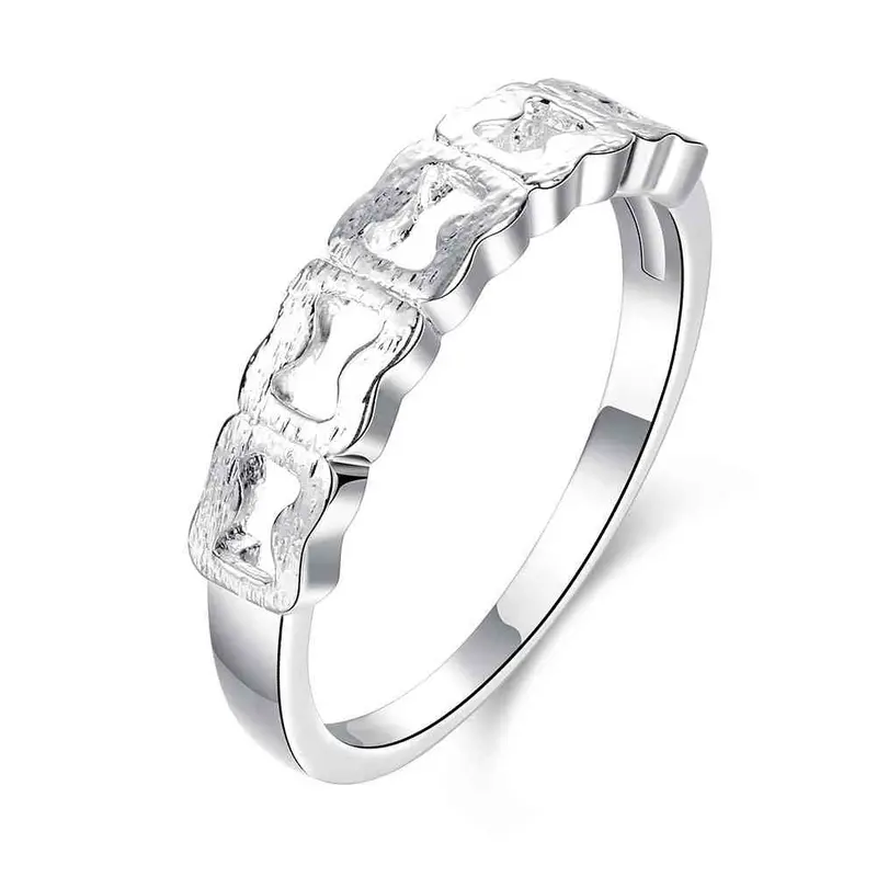 Silver Wedding Rings Spot Bague 41 3