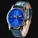 Simple Business Quartz Watch Men Top Luxury Pu Leather Analog Chronograph Watches Relogio Masculino 2