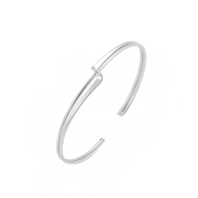 Simple Love Bangle Adjustable Cuff Bangles Mix Color G007 2