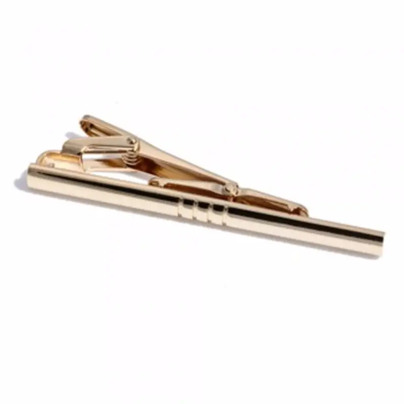 Simple Necktie Tie Slim Collar Round Surface Stainless Steel Tie Clip 1