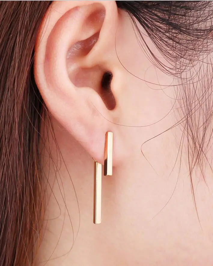 Simple T Bar Ear Jacket Wedding Gifts 10Pcs-S140 1