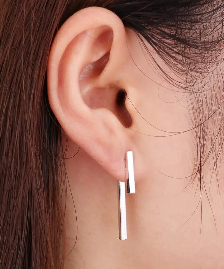 Simple T Bar Ear Jacket Wedding Gifts S140 3