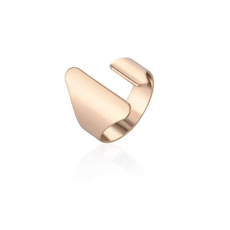 Simple Wedding Rings Rings Gold And Silver Open Punk Big Dome Rings Rings Elegant Jewelry 1