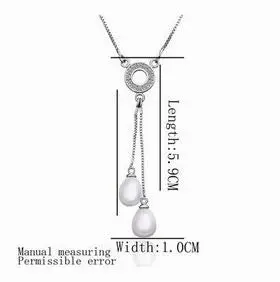 Simulated Pearl Necklaces &Amp; Pendants Two Beads We Bisuteria Jewellery 1