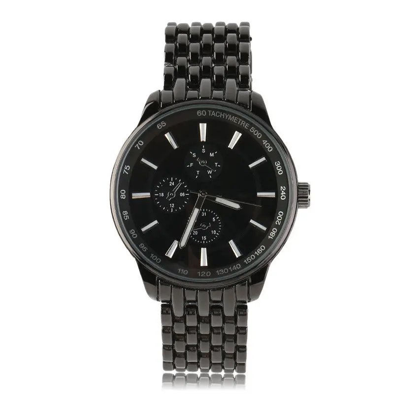 Sinobi Quartz Watchquartz-Watchwatches Top Luxury Full Steel Wrist Watch Waterproof Clockrelogio Masculino 1