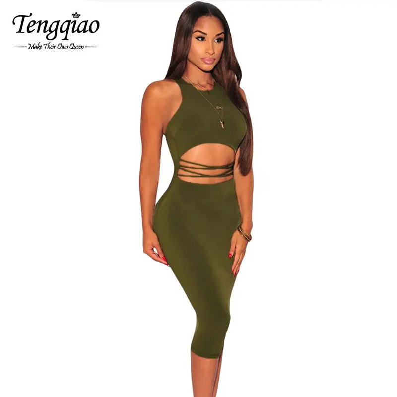 Skin Bandage Bodycon Dress Casual Pencil Maxi Dress Elegant Sleeveless Formal Party Long Dress 1