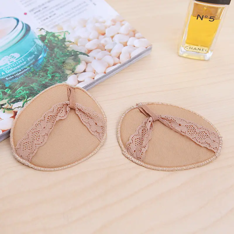 Skin Color Ladies Forefoot Invisible High Heeled Shoesslip Resistant Half Yard Pads 2