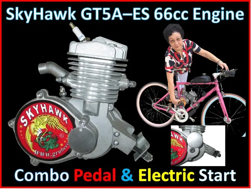 Skyhawk 66Cc Gt5a-Es Engine Only: Includes Ocdt 1