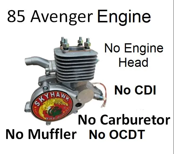 Skyhawk Avenger 85-Es > Standard Engine Only, No Head. 1