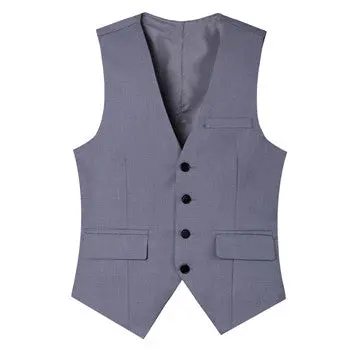 Sleeveless Blazers Vest Casual Slim Fit Veste De Loisir Herren Anzug Blazers Notched Lapel Vest 6
