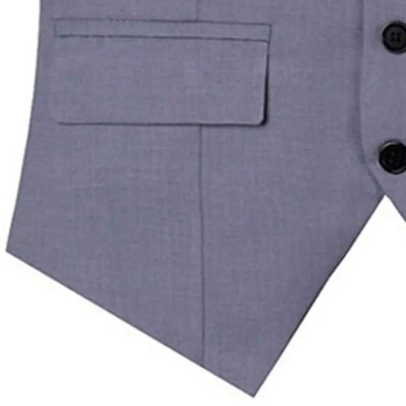 Sleeveless Blazers Vest Casual Slim Fit Veste De Loisir Herren Anzug Blazers Notched Lapel Vest 7