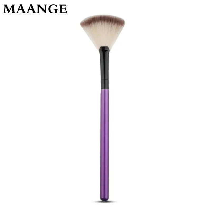 Slim Fan Shape Makeup Brushes Powder Concealor Blending Finishing Highlighting Concealer Professional Make Up Brushes Cosmetics 1