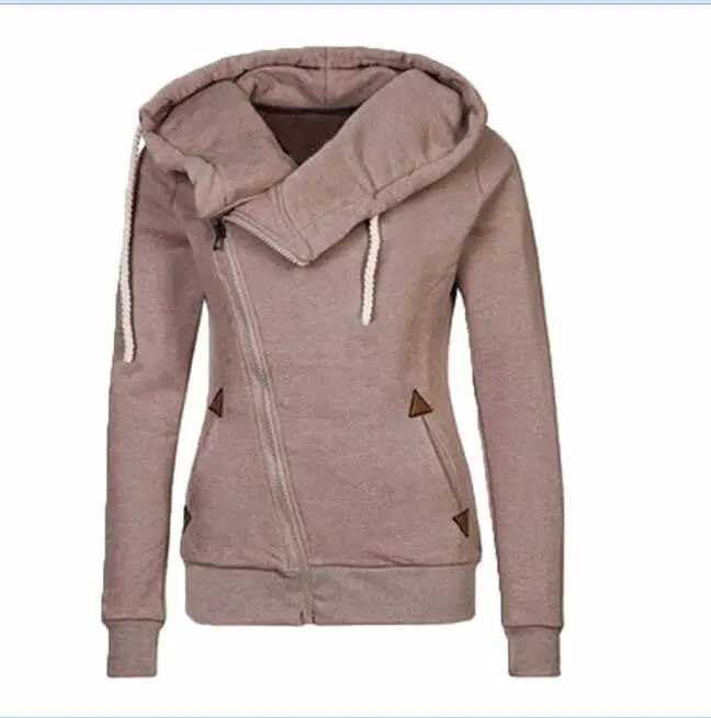 Slim-Fit Hooded Sweatshirt – Solid Color Long-Sleeve Pullover in 8 Shades