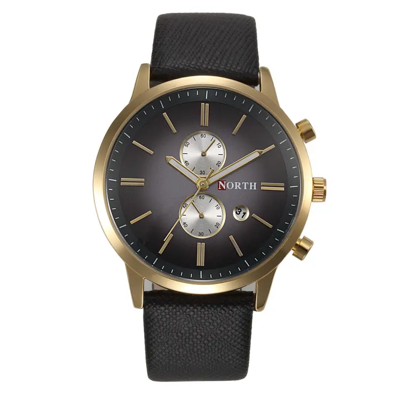 Slim Leather Luxury Men Sports Watches Men's Quartz Date Clock Business Army Military Wrist Watch Relogio Reloj 2