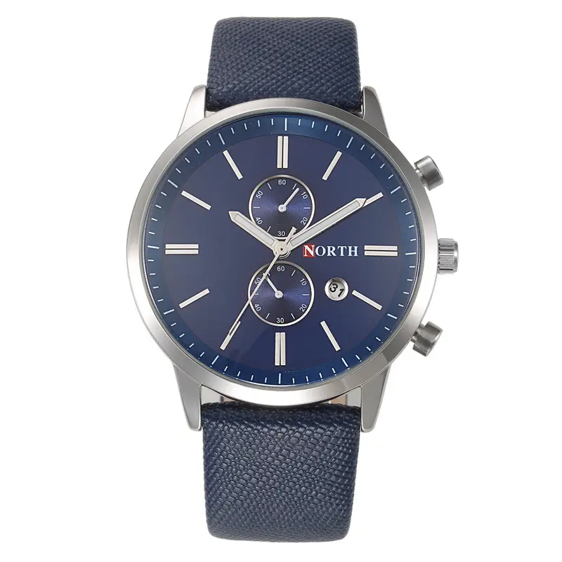 Slim Leather Luxury Men Sports Watches Men's Quartz Date Clock Business Army Military Wrist Watch Relogio Reloj 3