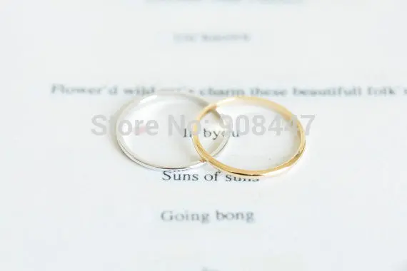 Slim Stacking Rings,Middle Ring,The Little Finger Circle Ring,Round Rings R213 2