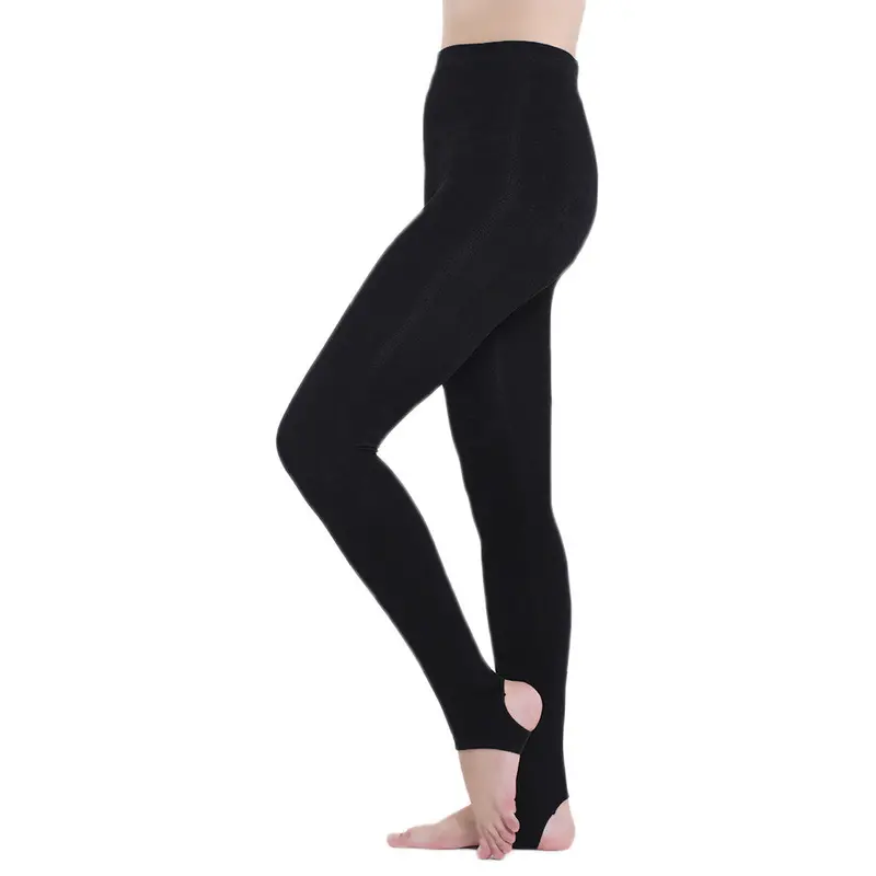 Slim Stretch Warm Thickened Stirrup Pant Tights Elastic Slim Thick 1