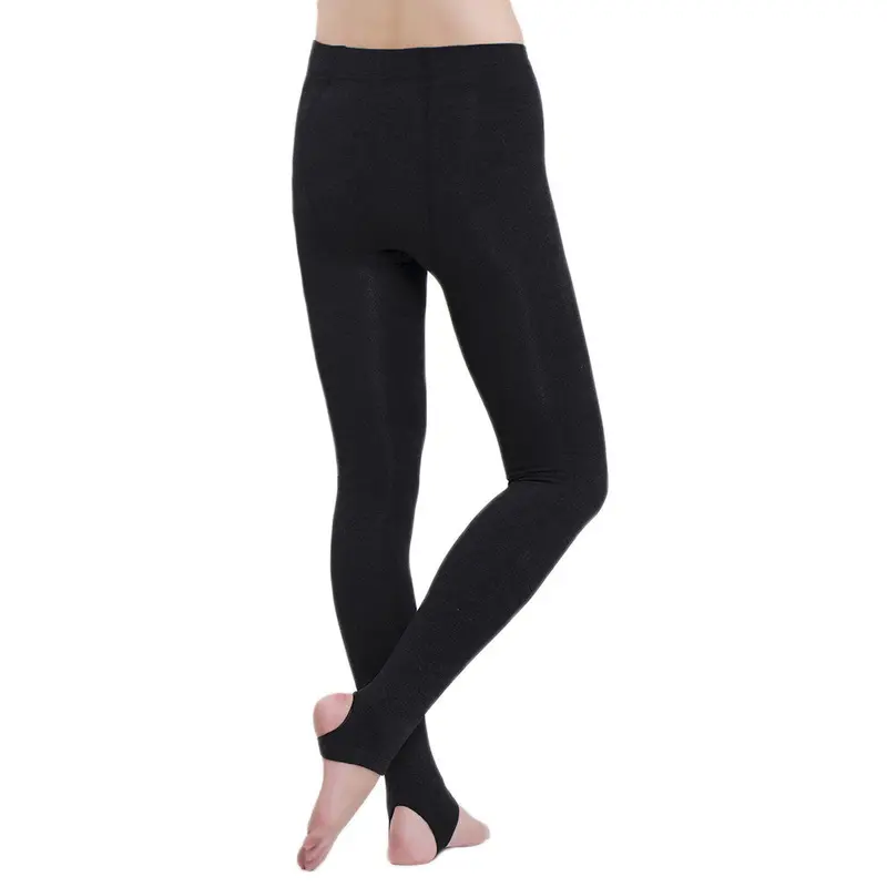 Slim Stretch Warm Thickened Stirrup Pant Tights Elastic Slim Thick 2