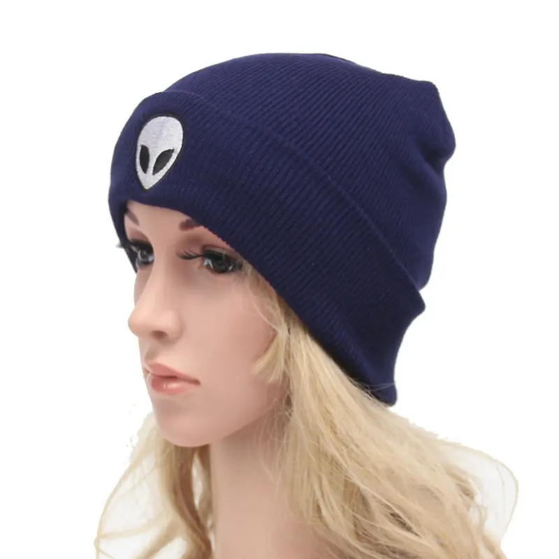 Slouchy Oversize Knitting Beanies Cap Hip Hop Hat Skullies Beanie Cap Hats Knitted Caps For Men Women 3