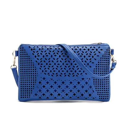Small Casual Women Messenger Bags Pu Hollow Out Crossbody Bags Ladies Shoulder Purse And Handbags Bolsas Feminina 2