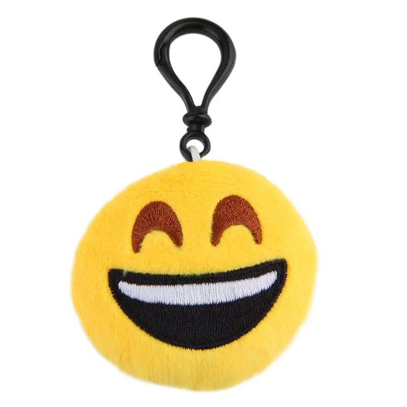 Small Facial Expression Multiple Emoticon Cool Wink Key Chain Toys Gift Cute Keychain 1