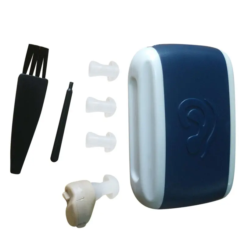 Small In-Ear Voice Sound Amplifier Adjustable Tone Mini Hearing Ear Aid 1