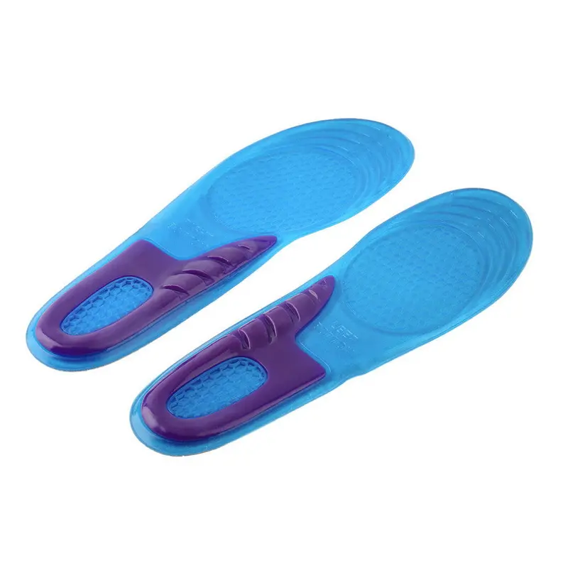 Small Size Ortic Arch Support Massaging Silicone Anti-Slip Gel Soft Sport Shoe Insole Pad For 1