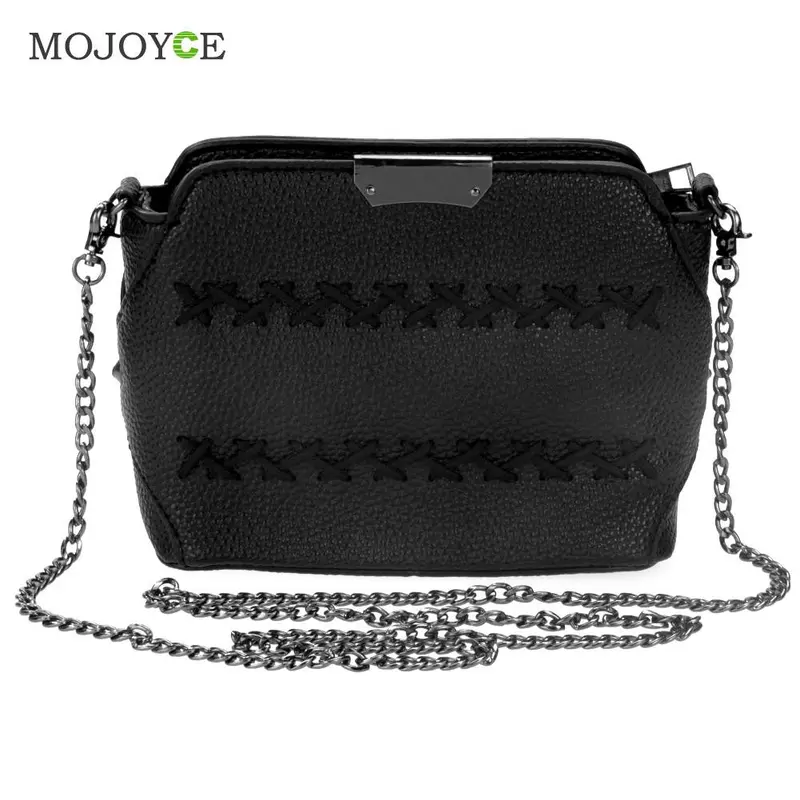 Small Women Messenger Bags Chain Rivet Leather Handbags Women Bag Crossbody Bags Handbags Women Famous Brands Bolsa Feminina 4