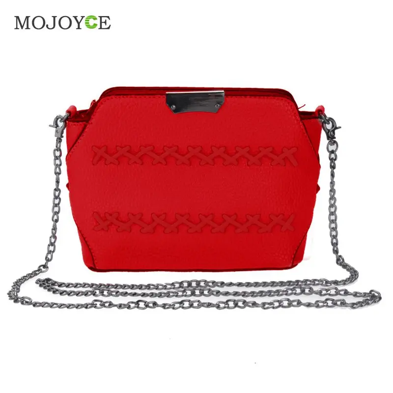 Small Women Messenger Bags Chain Rivet Leather Handbags Women Bag Crossbody Bags Handbags Women Famous Brands Bolsa Feminina 6