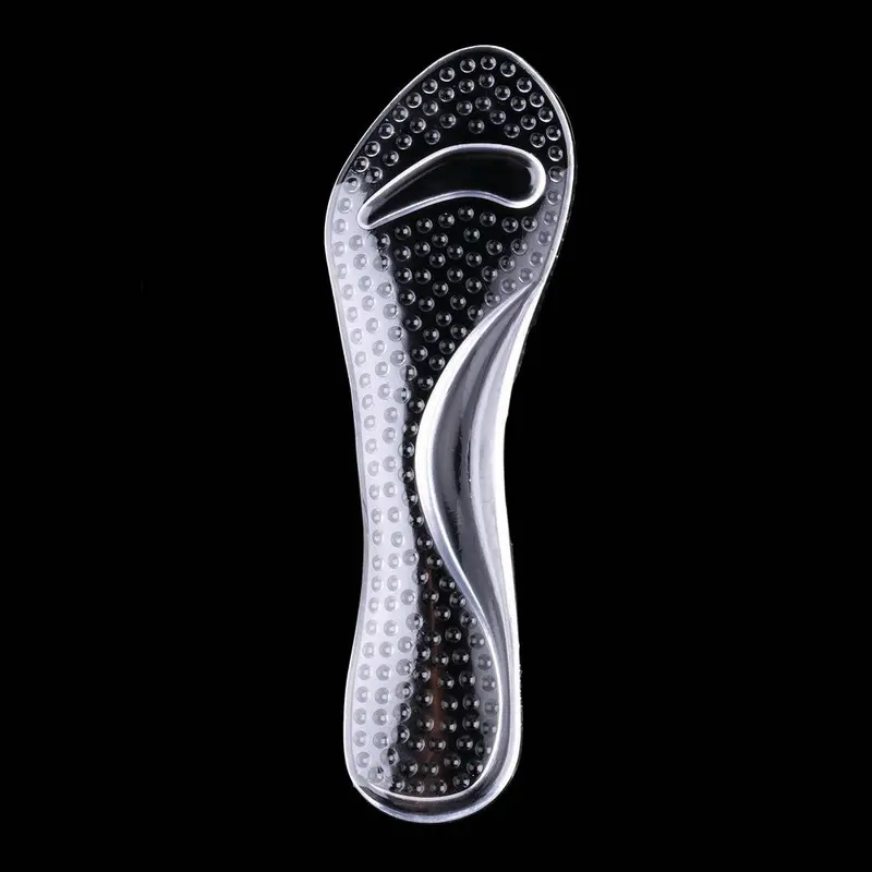 Soft Anti-Pain Support Transparent Silicone Heels Thick Solespad 1