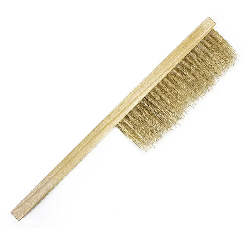Soft Pig Bristles Bee Brush Beekeeping Brush With Wooden Handle Apiculture Honeycomb Beehive Tool 88272 1