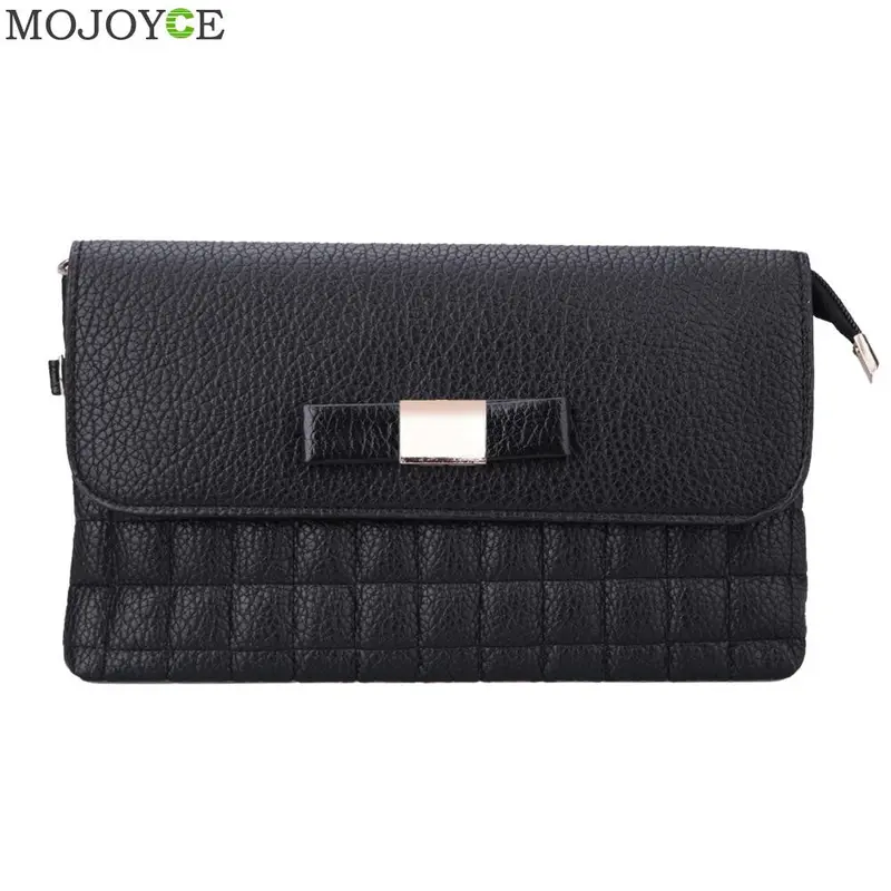 Soft Plain Leather Women Bag Woman Messenger Bags Bow Women Leather Handbags Clutch Shoulder Cross Body Bag Sac A Main Totes 1