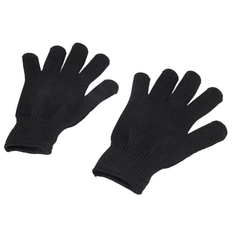 Soft Stainless Steel Wire Cut Resistant Anti-Cutting Anti-Static Gloves Safety Protective Metal Mesh Gloves 2